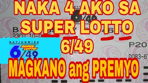 magkano ang panalo sa 4d lotto|4 Digit Guide .